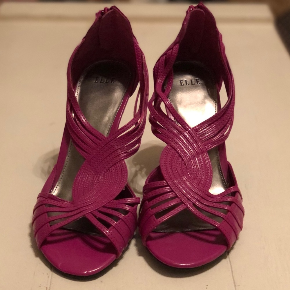 🆕 Elle Open-Toe Heels